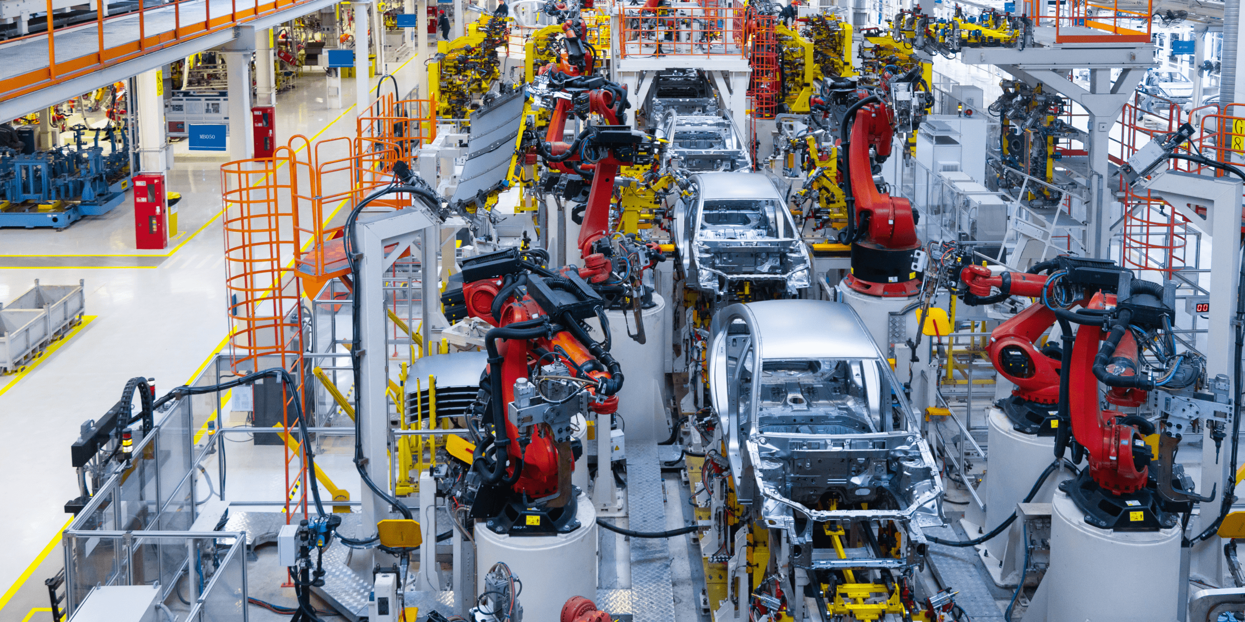 Automotive Industry Production Line and Vehicles